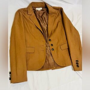 Forever 21 Brown Tailored Blazer flawless